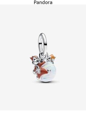 Authentic Disney Chip & Dale Bauble Dangle Pandora Charm
